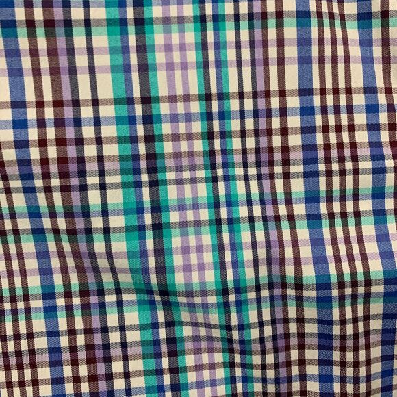 Peter Millar Shirt Mens XL Extra Large Summer Comfort Performance Plaid Nylon - Picture 11 of 13